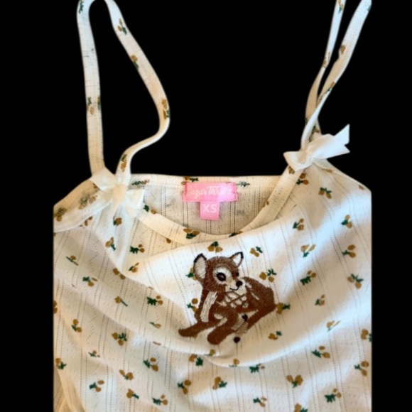 Dolls Kill Sugar Thrillz Deer Cami - Picture 2 of 3
